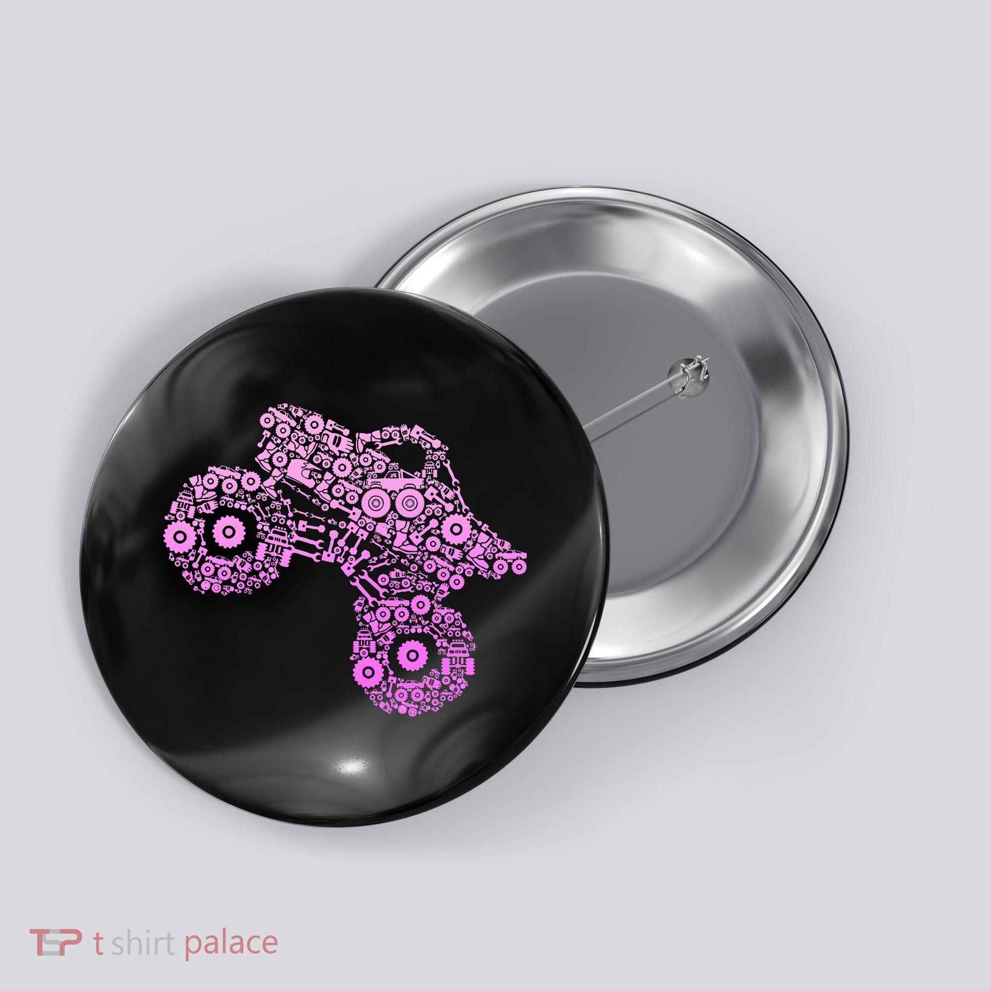 Monster Truck Button