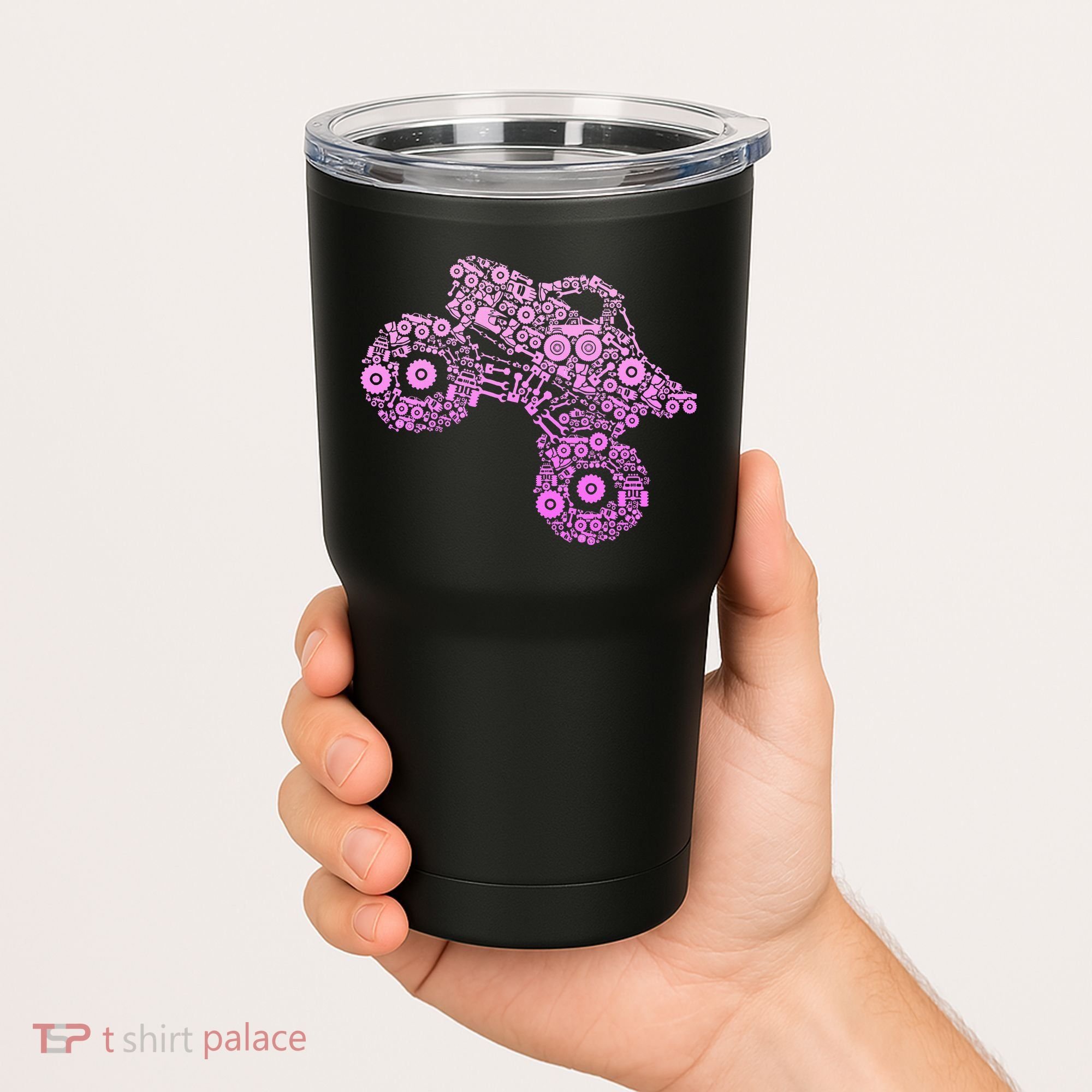 Monster Truck Tumbler
