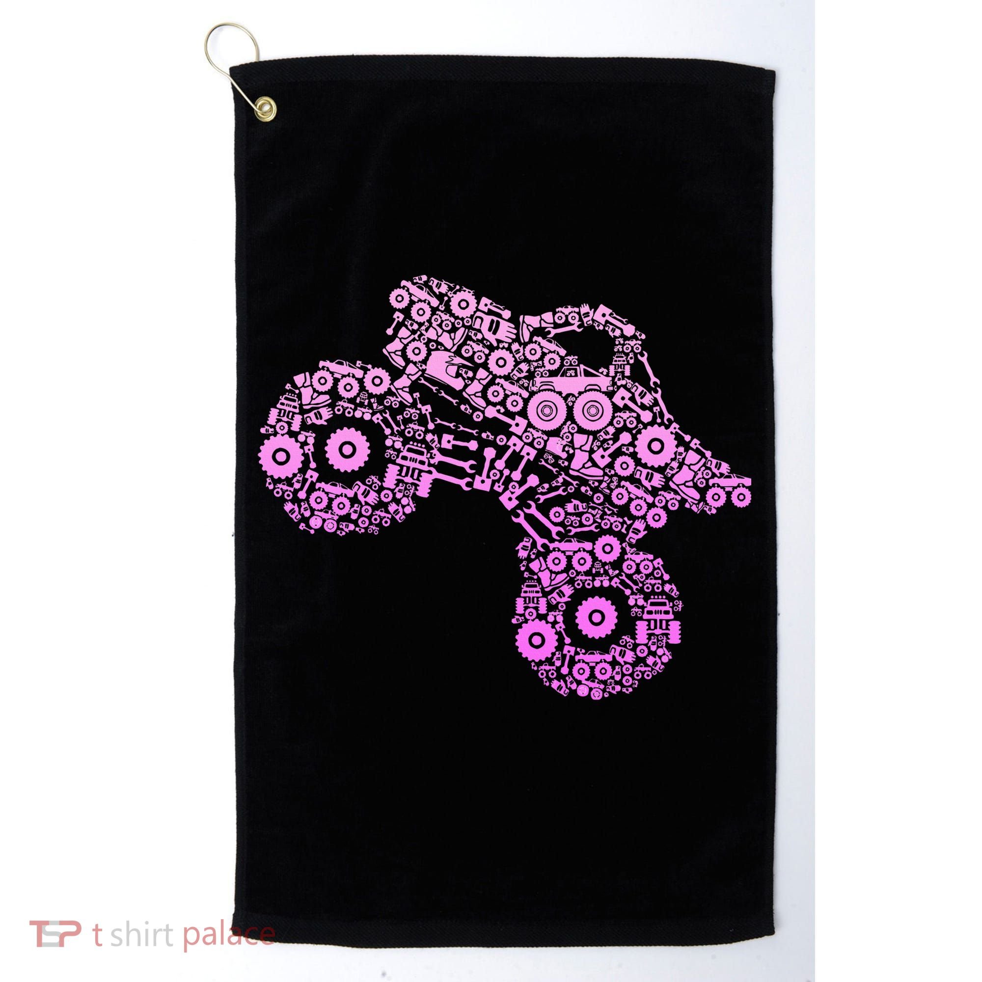 Monster Truck Golf Towel