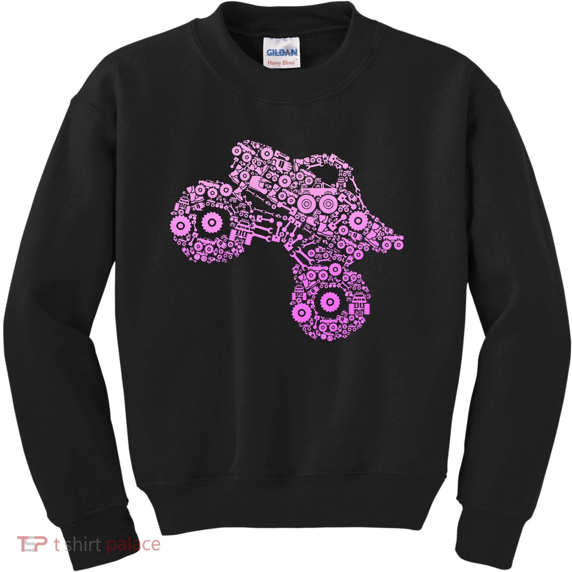 Monster Truck Kids Sweatshirt