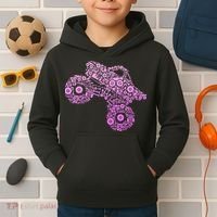 Monster Truck Kids Hoodie thumb 2