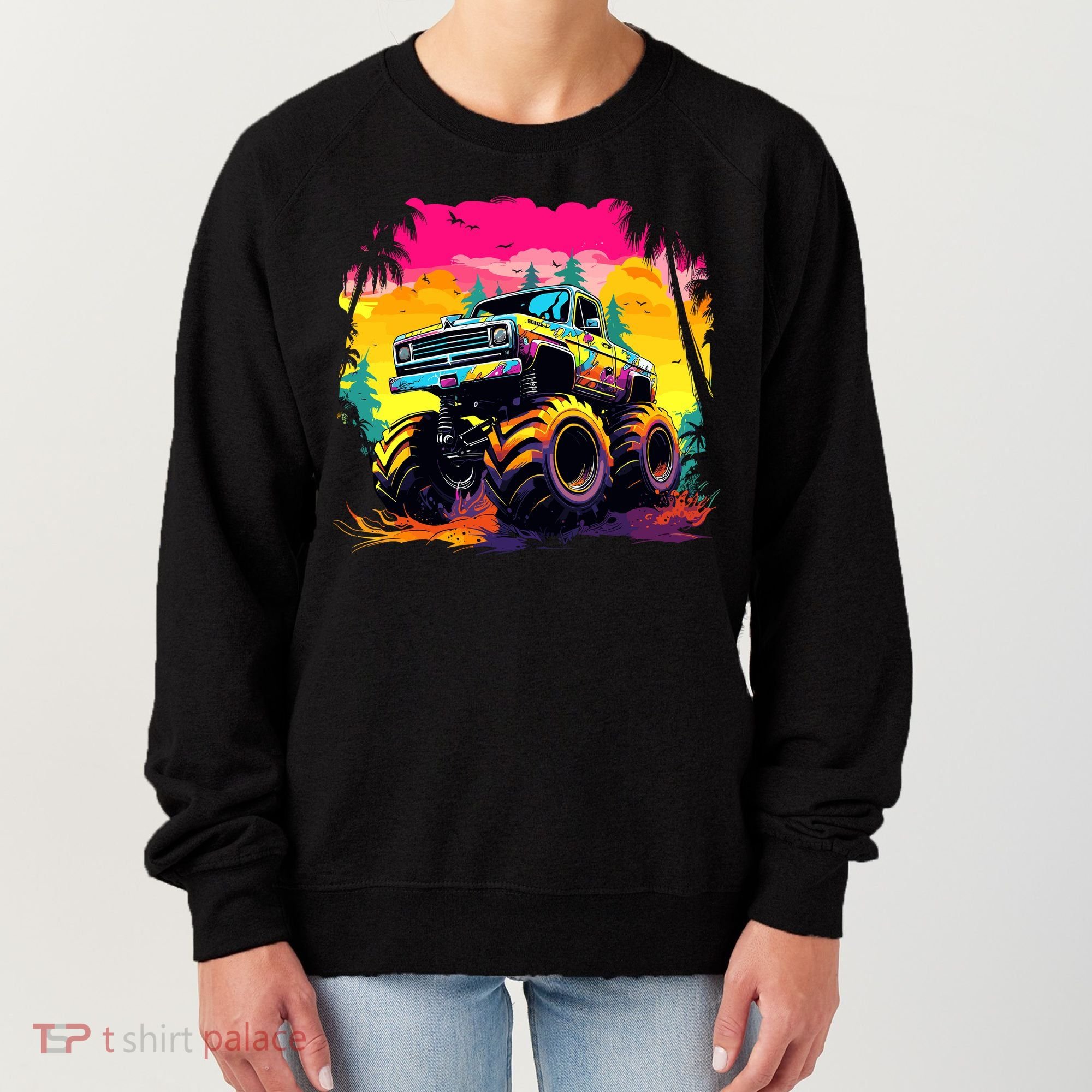 Monster Truck Women's Sweatshirt