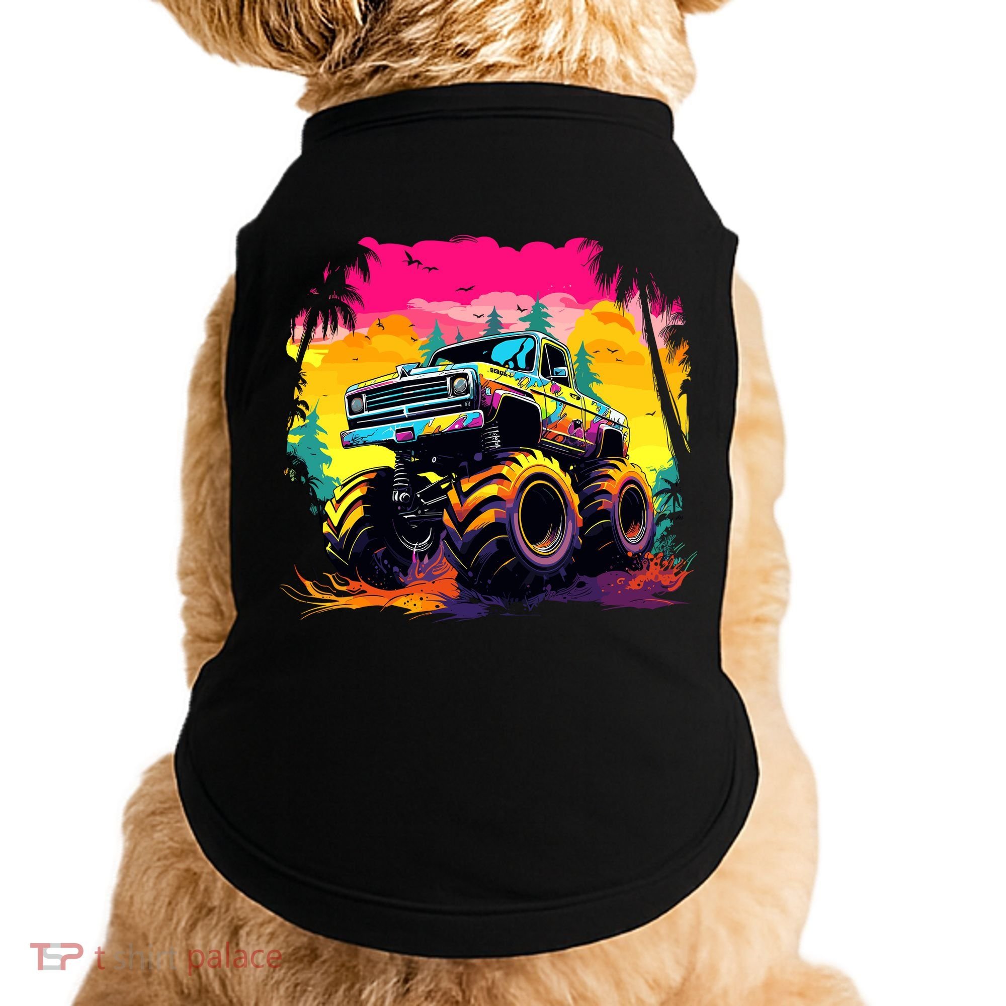Monster Truck Doggie Tank