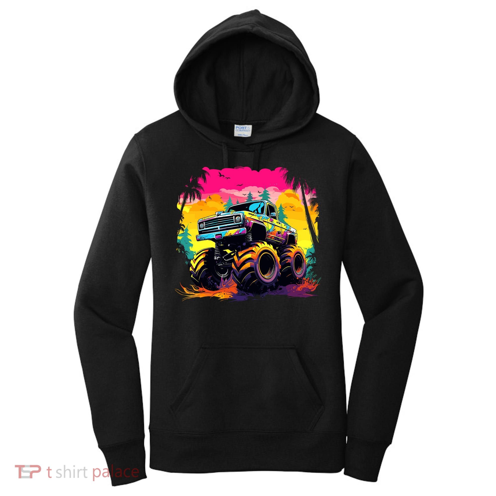 Monster Truck Women's Hoodie