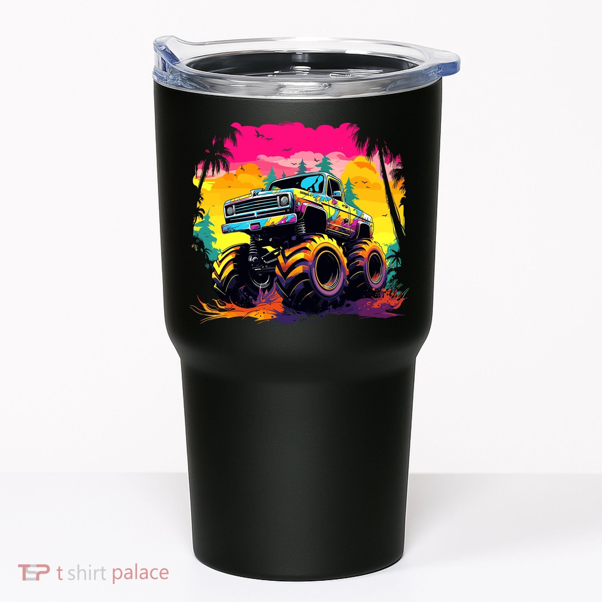 Monster Truck Tumbler