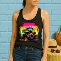 Monster Truck Women's Tank Top thumb 2