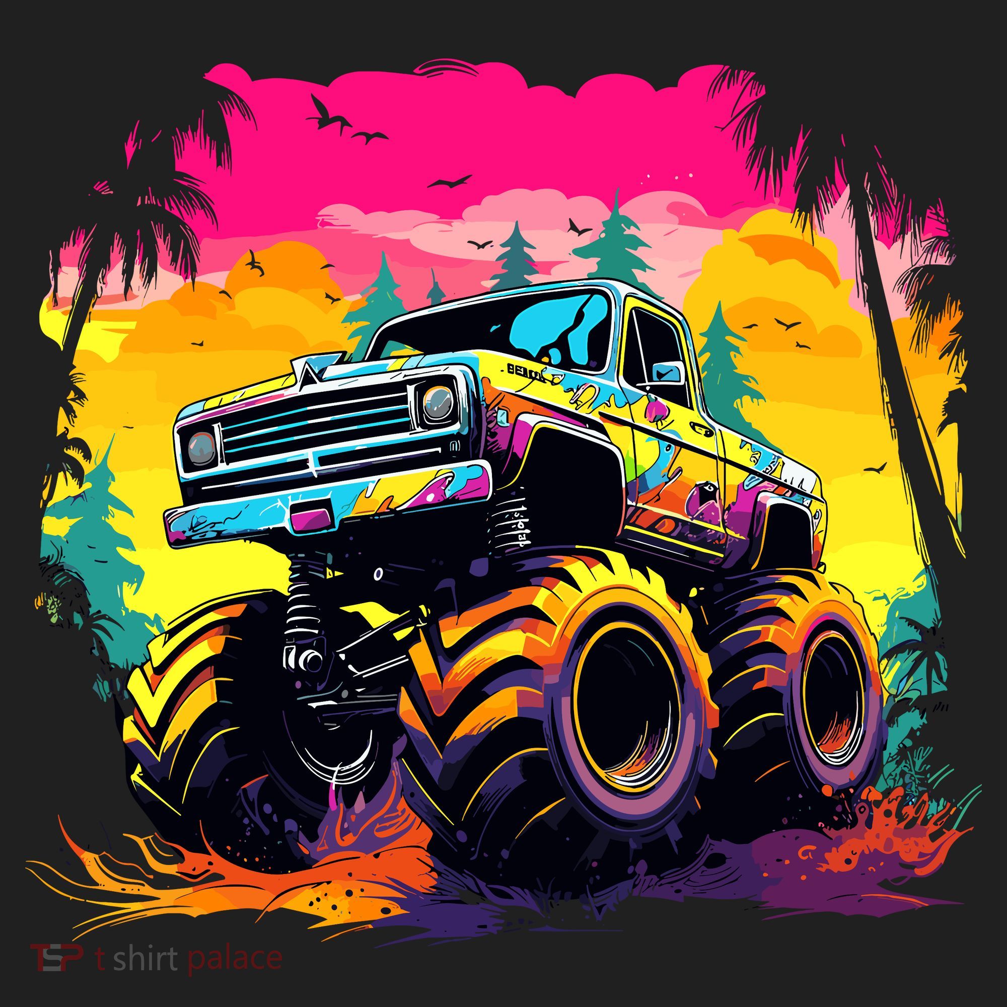 Monster Truck Hat