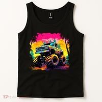 Monster Truck Tank Top thumb 2