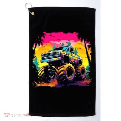 Monster Truck Golf Towel