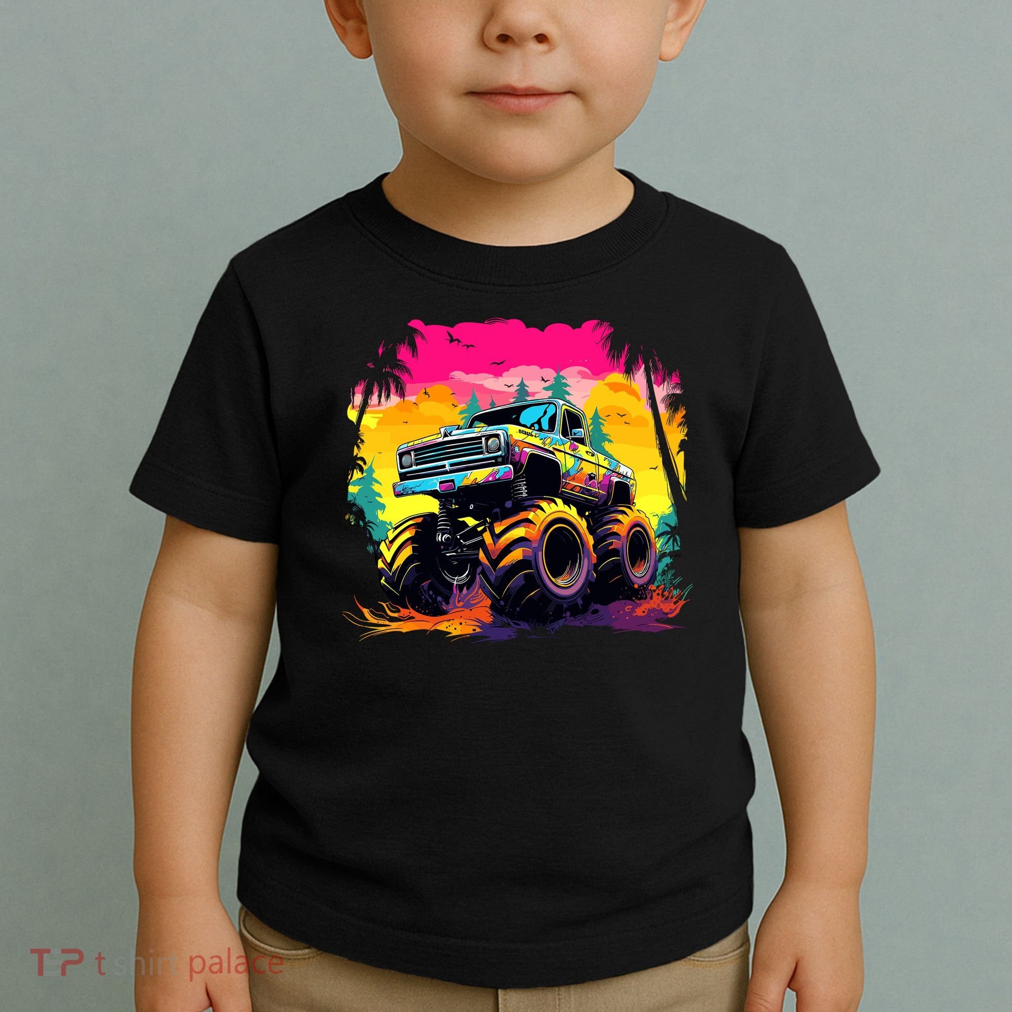 Monster Truck Toddler T-Shirt