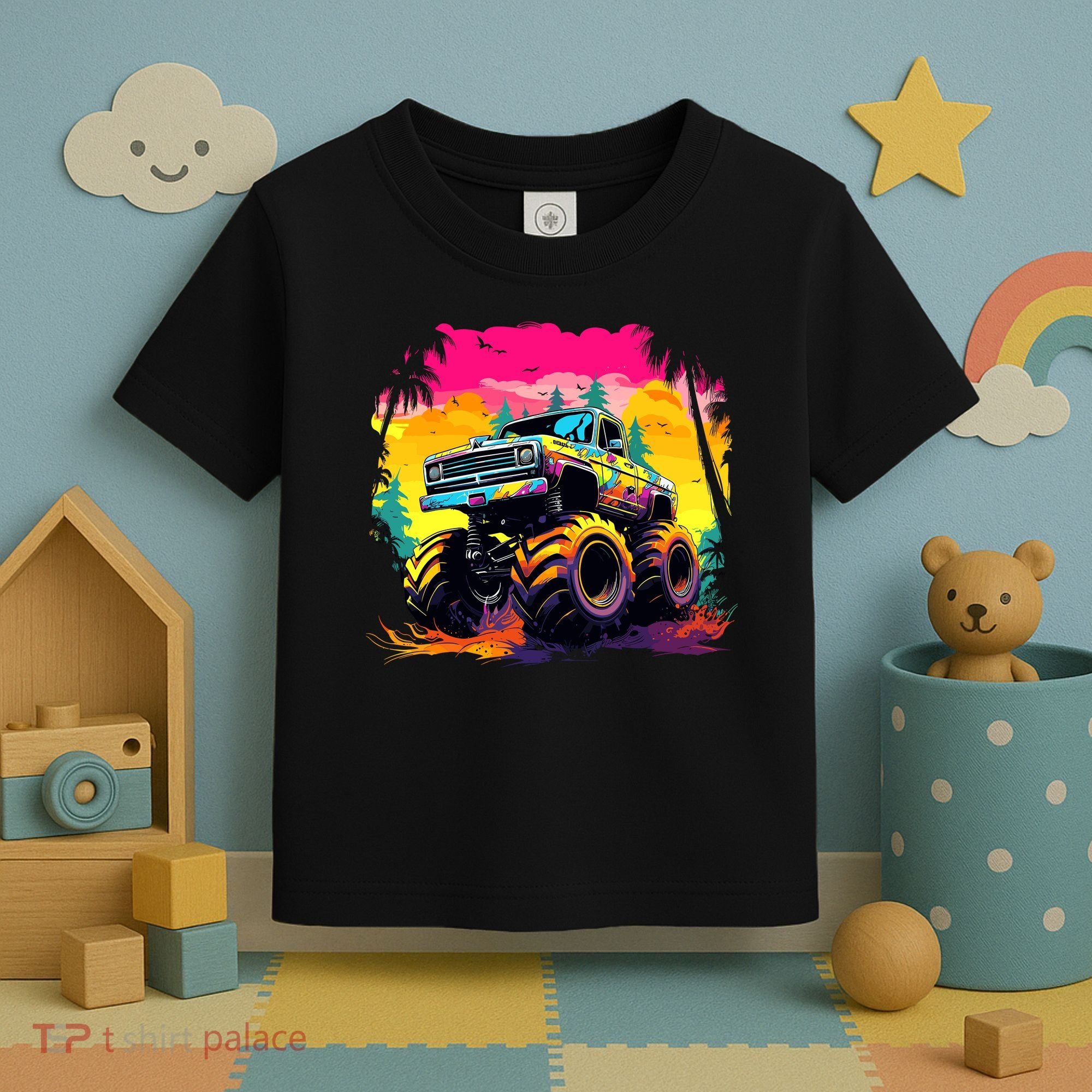 Monster Truck Toddler T-Shirt