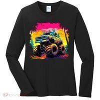 Monster Truck Women's Long Sleeve Shirt thumb 0