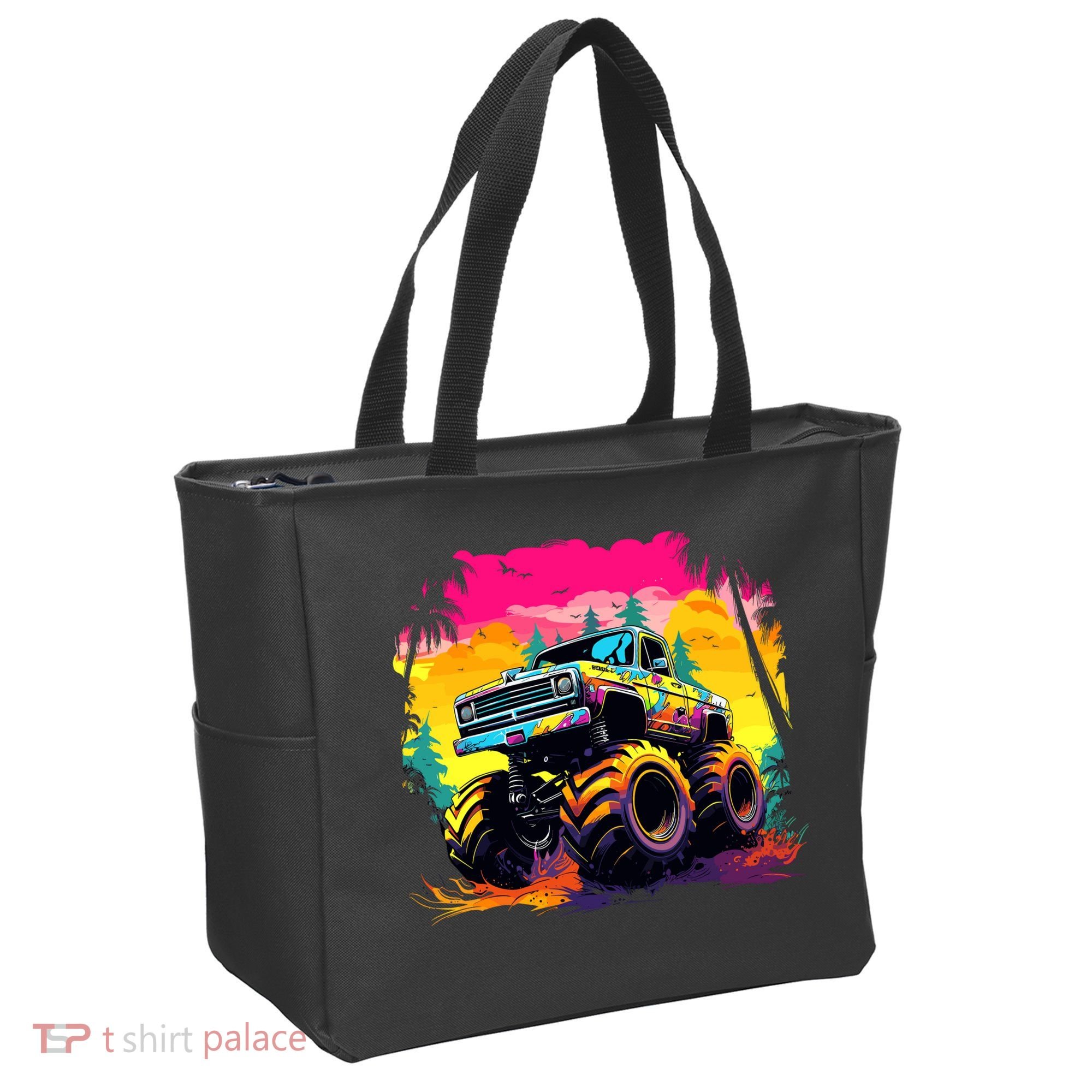 Monster Truck Tote Bag