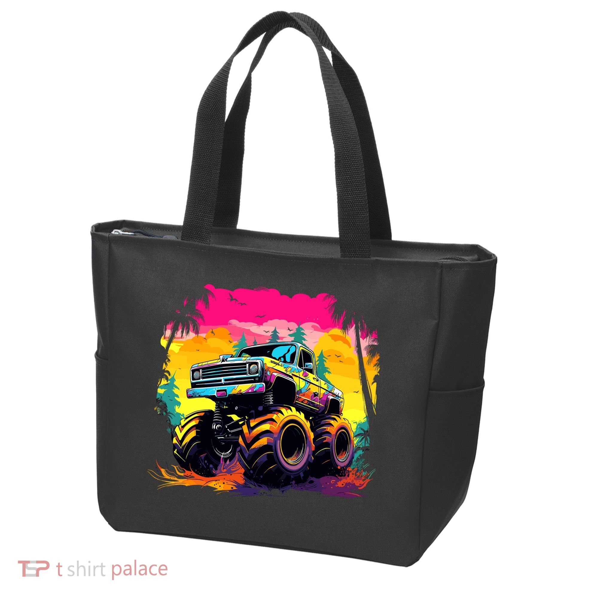 Monster Truck Tote Bag