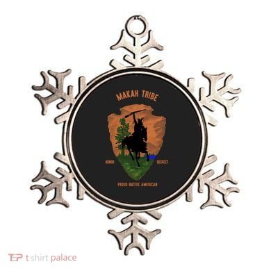 Makah Tribe Native American Indian Pride Vintage Retro Arrow Cool Gift Ornament