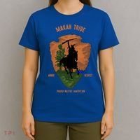 Makah Tribe Native American Indian Pride Vintage Retro Arrow Cool Gift T-Shirt thumb 4