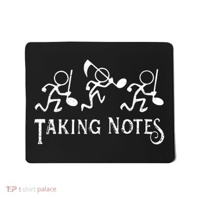 Musical Taking Notes Music Lovers Teachers Mousepad