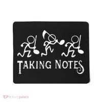 Musical Taking Notes Music Lovers Teachers Mousepad thumb 0