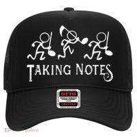 Musical Taking Notes Music Lovers Teachers Hat thumb 0