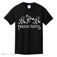 Musical Taking Notes Music Lovers Teachers Kids T-Shirt thumb 0