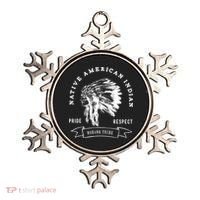 Mohawk Tribe Native American Indian Pride Respect Love Great Gift Ornament thumb 0