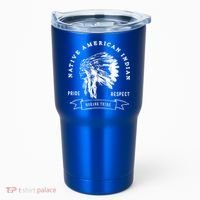 Mohawk Tribe Native American Indian Pride Respect Love Great Gift Tumbler thumb 0