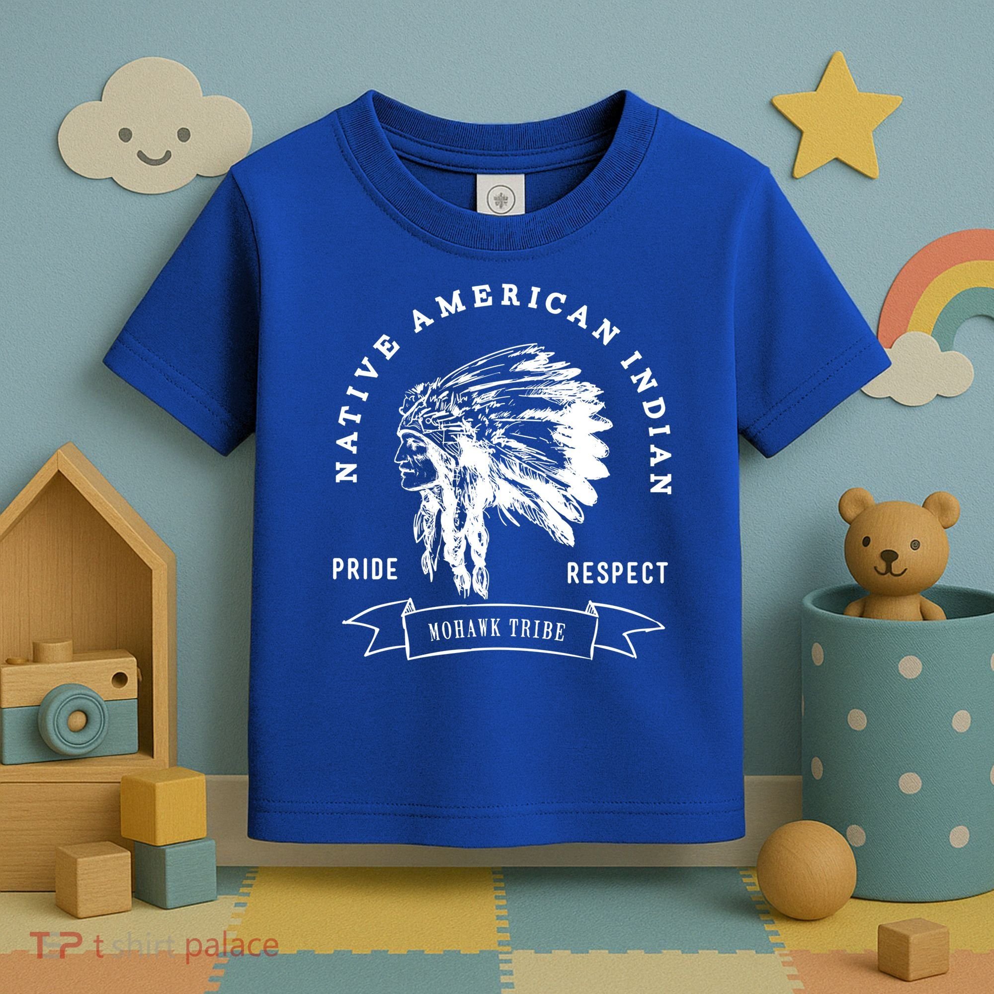 Mohawk Tribe Native American Indian Pride Respect Love Great Gift Toddler T-Shirt