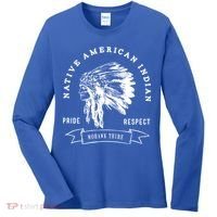 Mohawk Tribe Native American Indian Pride Respect Love Great Gift Women's Long Sleeve Shirt thumb 0