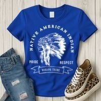 Mohawk Tribe Native American Indian Pride Respect Love Great Gift Women's T-Shirt thumb 3