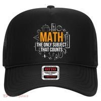 Math The Only Subject That Counts Math Teacher Science Math Meaningful Gift Hat thumb 0