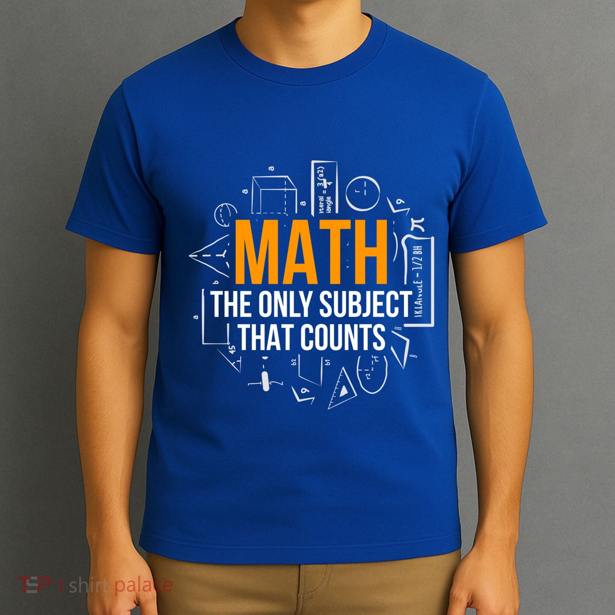 Math The Only Subject That Counts Math Teacher Science Math Meaningful Gift T-Shirt