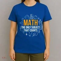 Math The Only Subject That Counts Math Teacher Science Math Meaningful Gift T-Shirt thumb 4