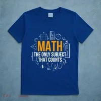 Math The Only Subject That Counts Math Teacher Science Math Meaningful Gift T-Shirt thumb 5