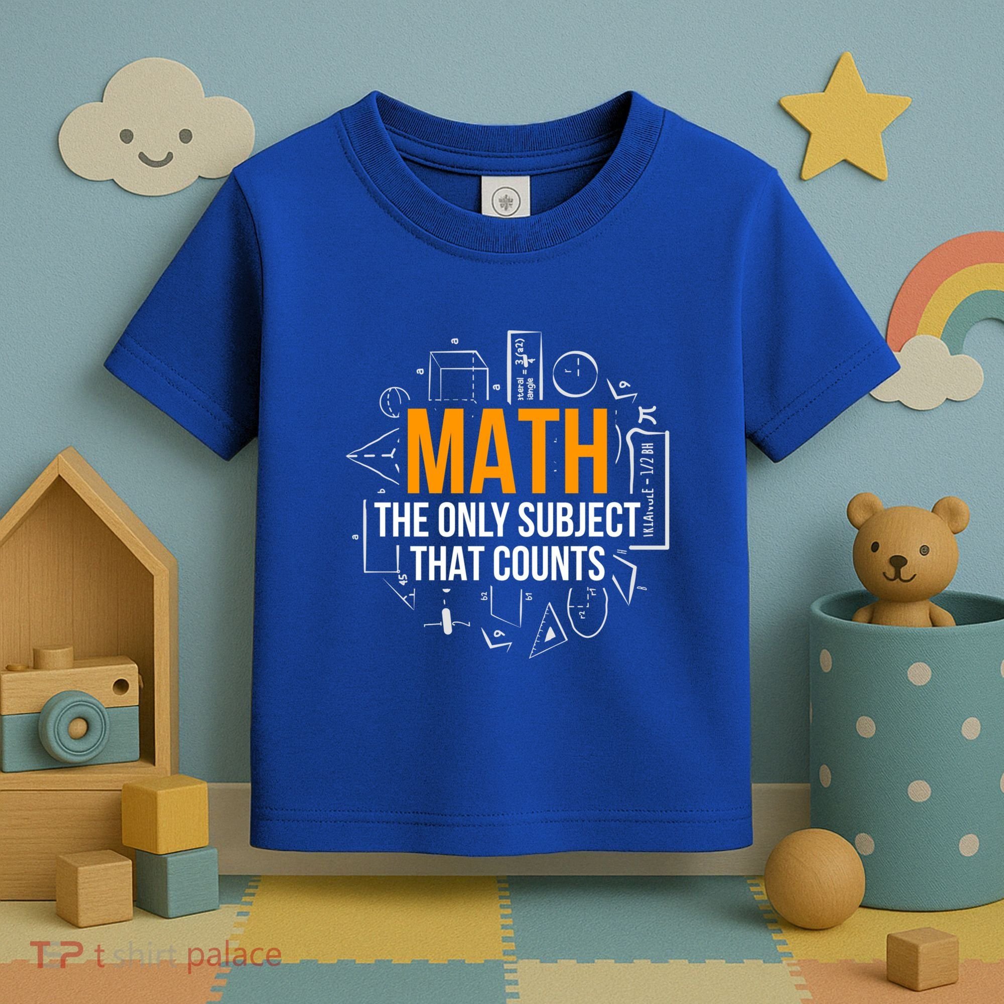 Math The Only Subject That Counts Math Teacher Science Math Meaningful Gift Toddler T-Shirt