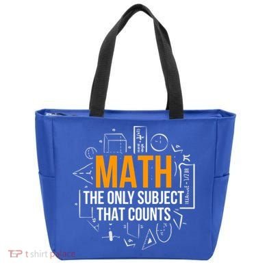 Math The Only Subject That Counts Math Teacher Science Math Meaningful Gift Tote Bag
