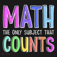Math The Only Subject That Counts Happy 100 Days Of School Women's T-Shirt thumb 6
