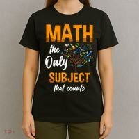 Math The Only Subject That Counts Mathematician Subject T-Shirt thumb 4