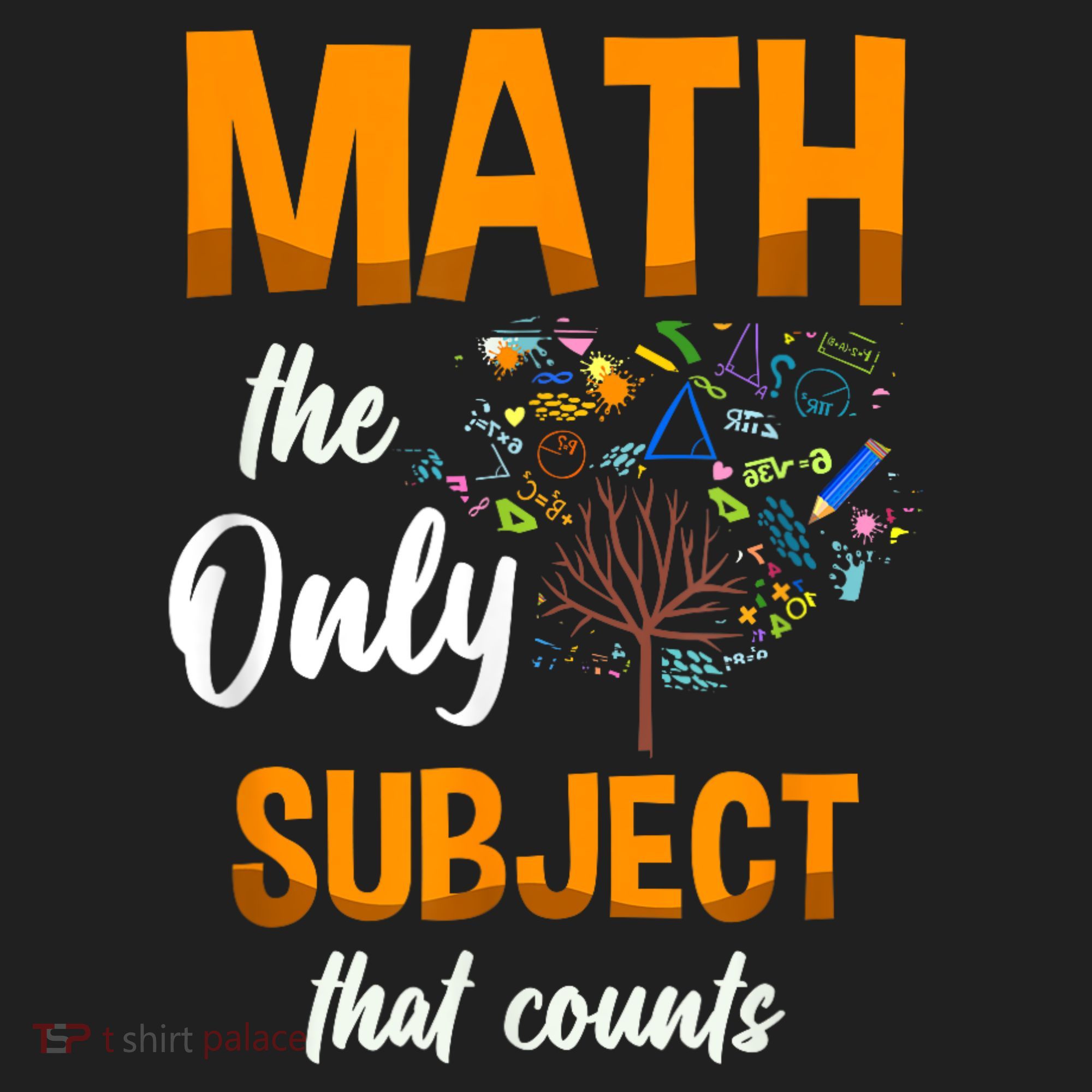 Math The Only Subject That Counts Mathematician Subject Hat