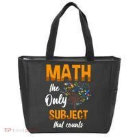 Math The Only Subject That Counts Mathematician Subject Tote Bag thumb 0
