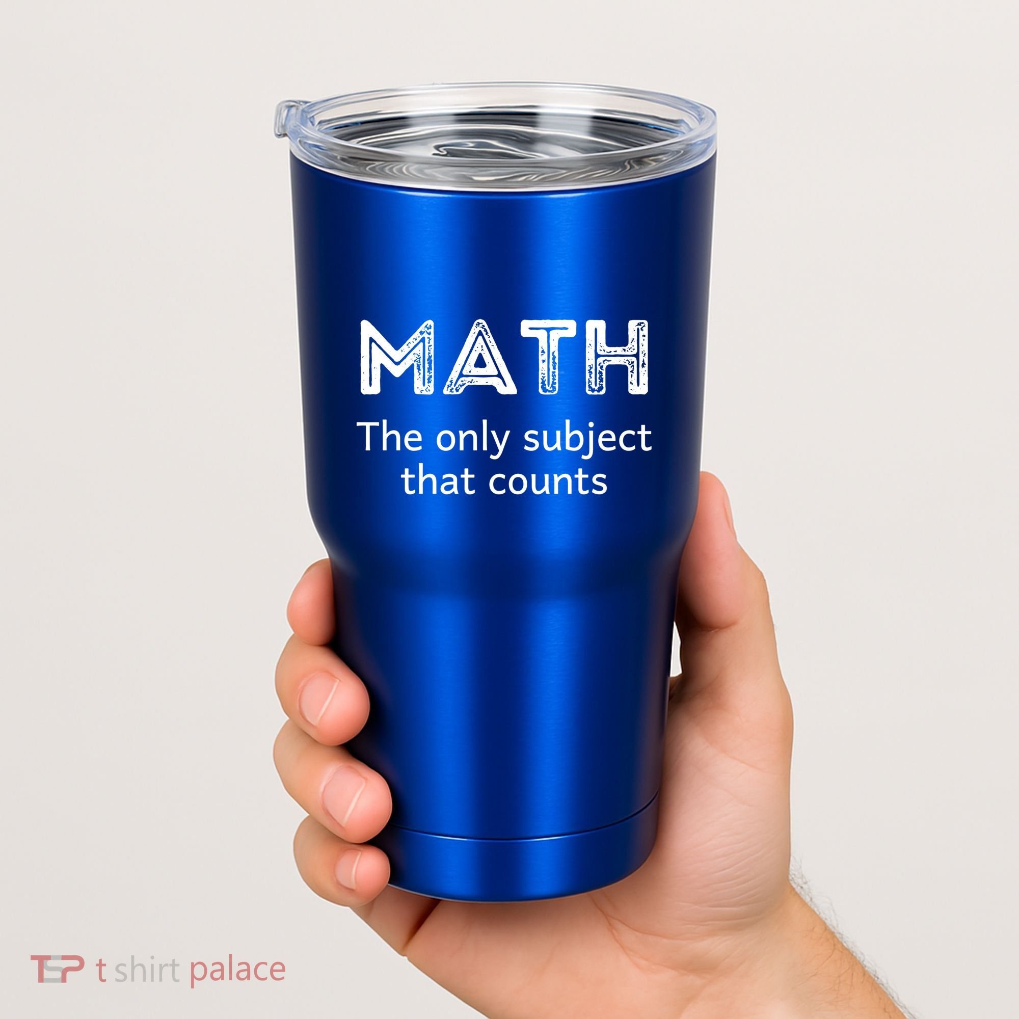 Math The Only Subject That Counts Funny Math Teacher Puns Gift Tumbler