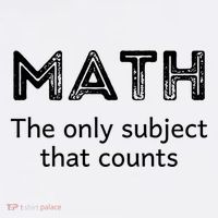 Math The Only Subject That Counts Funny Math Teacher Puns Gift Garment-Dyed Sweatshirt thumb 2