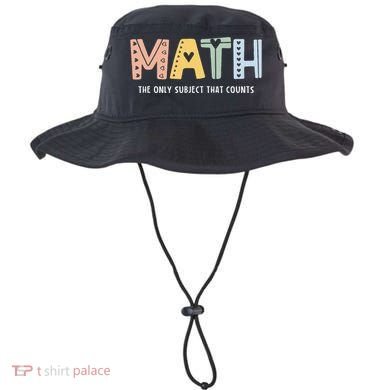 Math The Only Subject That Counts Cute Teacher Educator Bucket Hat