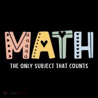 Math The Only Subject That Counts Cute Teacher Educator Bucket Hat thumb 4