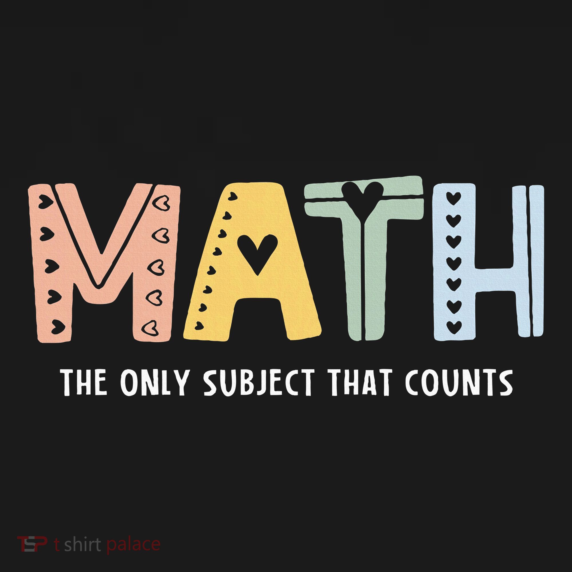 Math The Only Subject That Counts Cute Teacher Educator Pajama Set