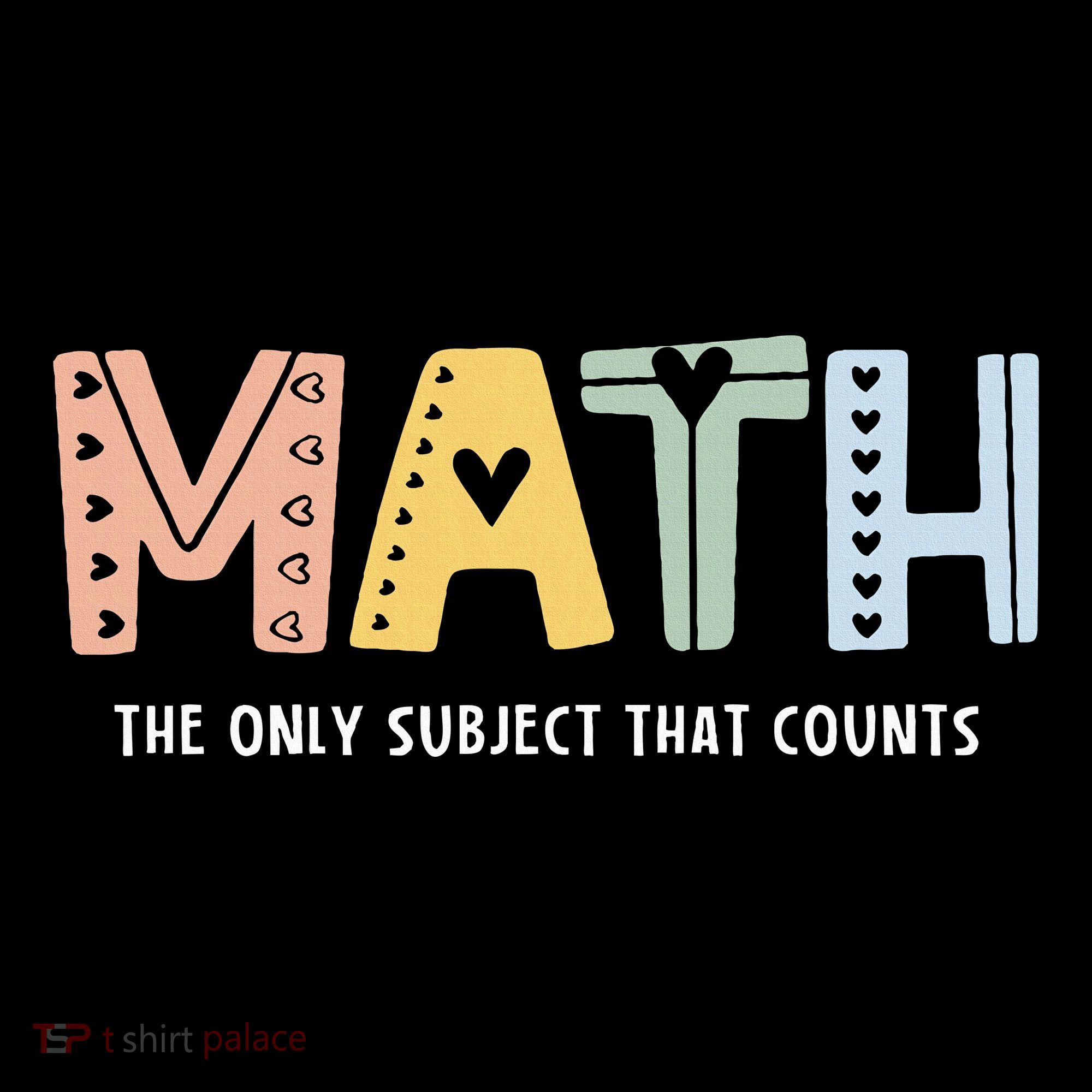 Math The Only Subject That Counts Cute Teacher Educator Ornament