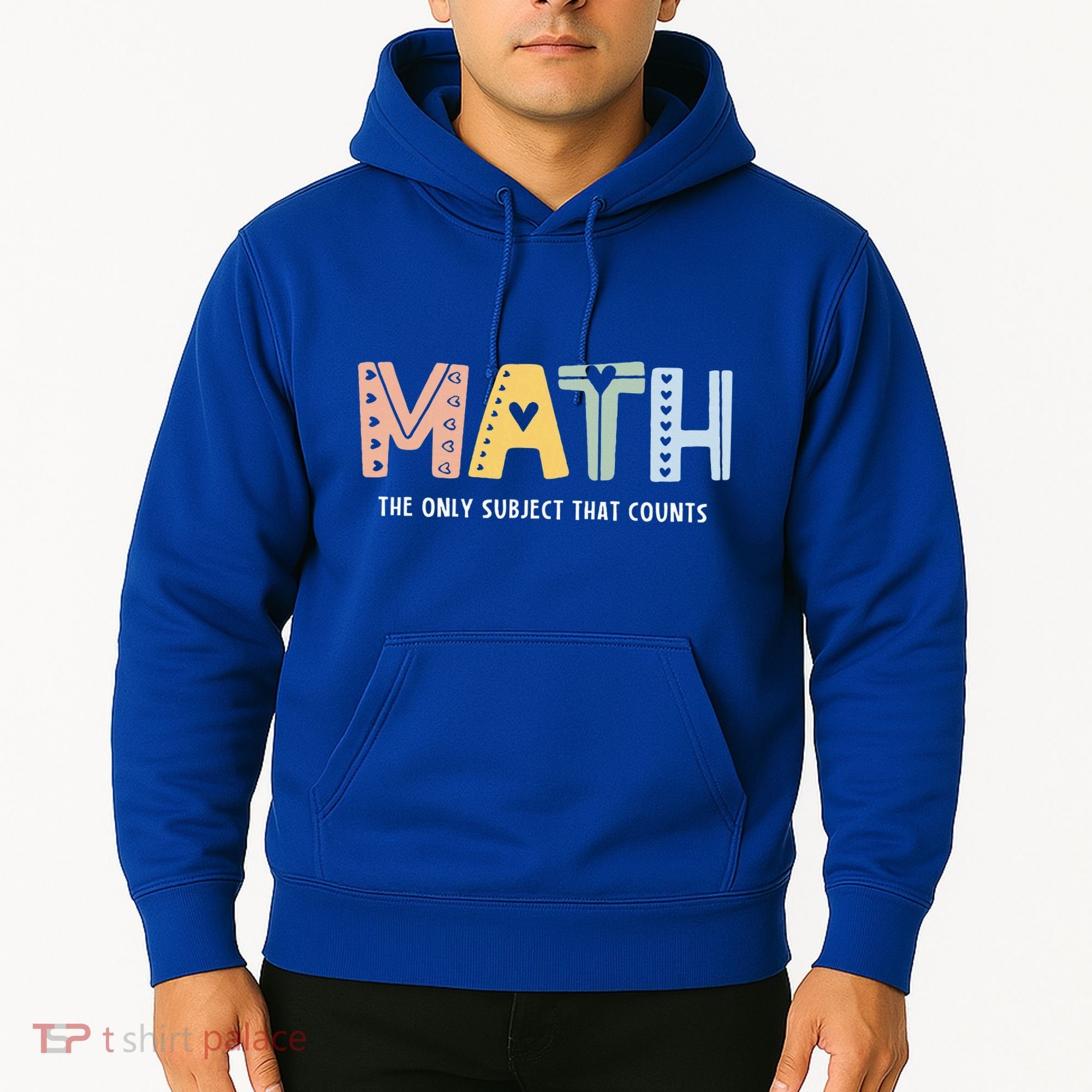 Math The Only Subject That Counts Cute Teacher Educator Hoodie
