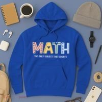 Math The Only Subject That Counts Cute Teacher Educator Hoodie thumb 3