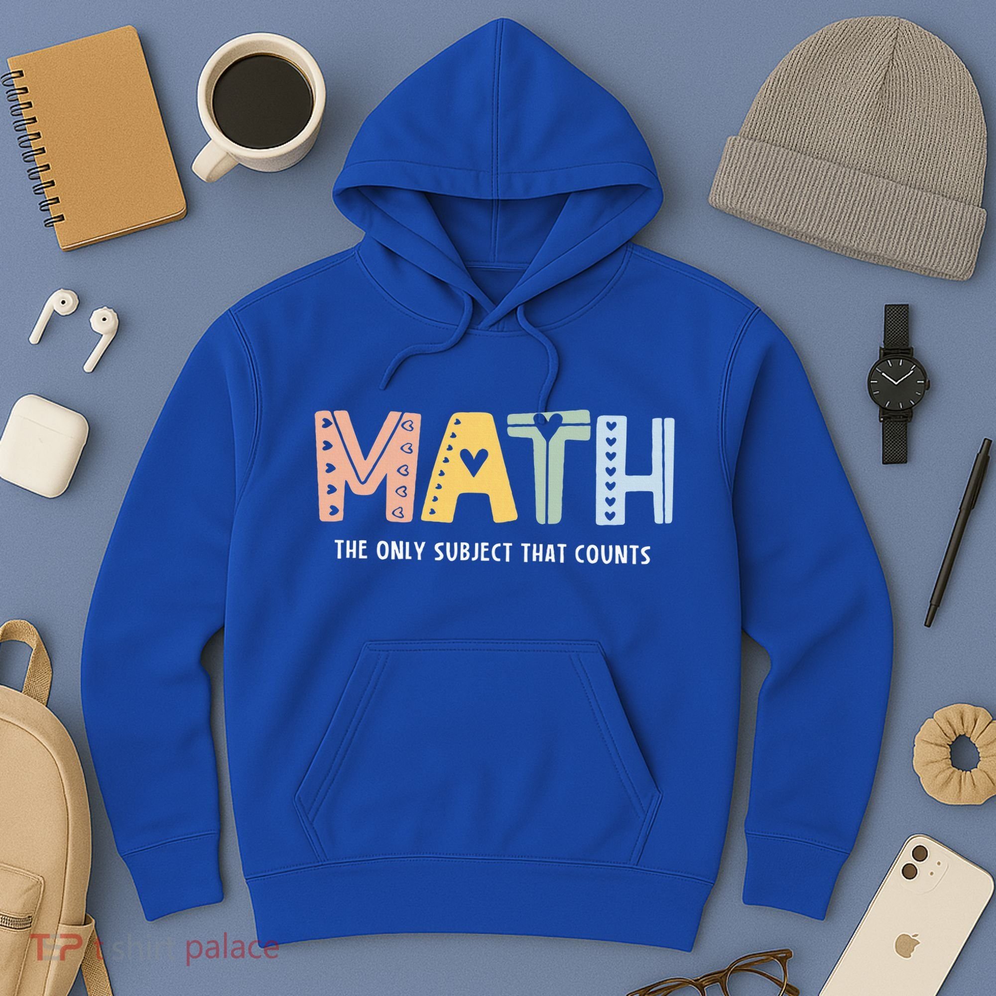 Math The Only Subject That Counts Cute Teacher Educator Hoodie