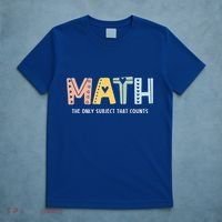 Math The Only Subject That Counts Cute Teacher Educator T-Shirt thumb 5