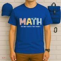 Math The Only Subject That Counts Cute Teacher Educator T-Shirt thumb 6